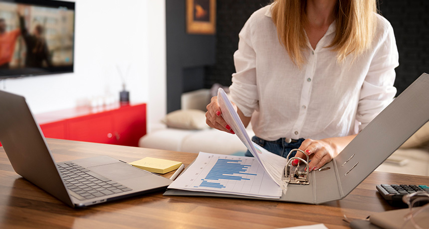 Management accounts and information image